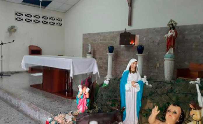 Saquean iglesia católica de Villanueva