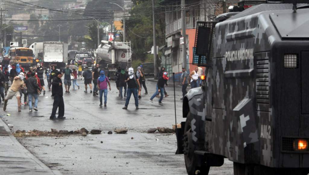 crisis post electoral en Honduras