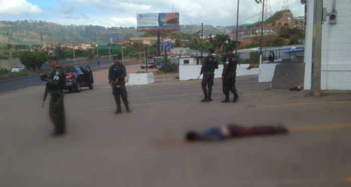 cuerpo con señales de tortura en Tegucigalpa