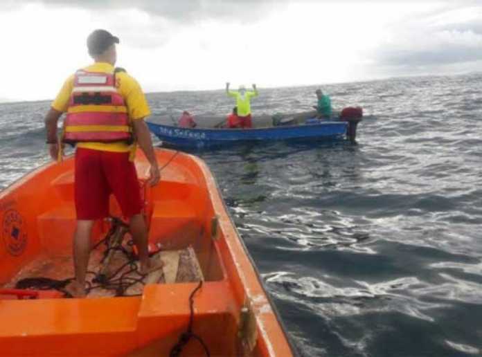 Cuatro pescadores fueron rescatados en el Caribe de Honduras