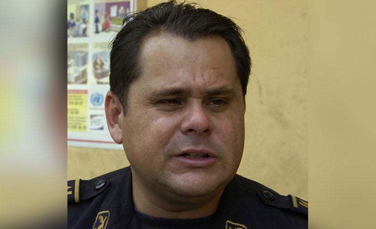 ex policía hondureño Víctor Oswaldo López