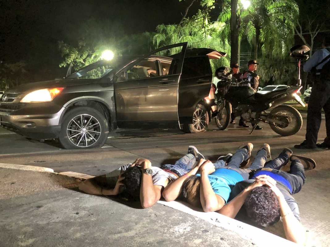secuestradores express en San Pedro Sula