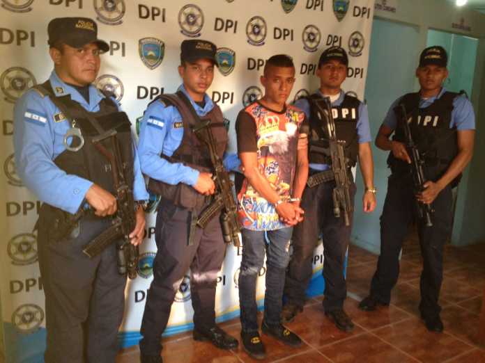 capturado por ataque a policías en Comayagua