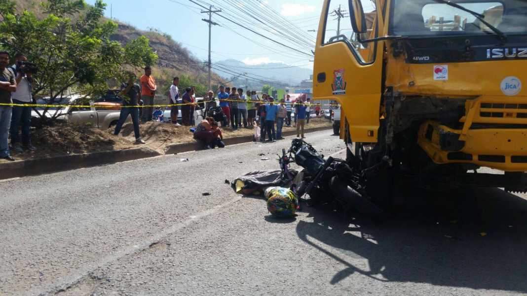 motociclista muerto en Colonia Guadalupe