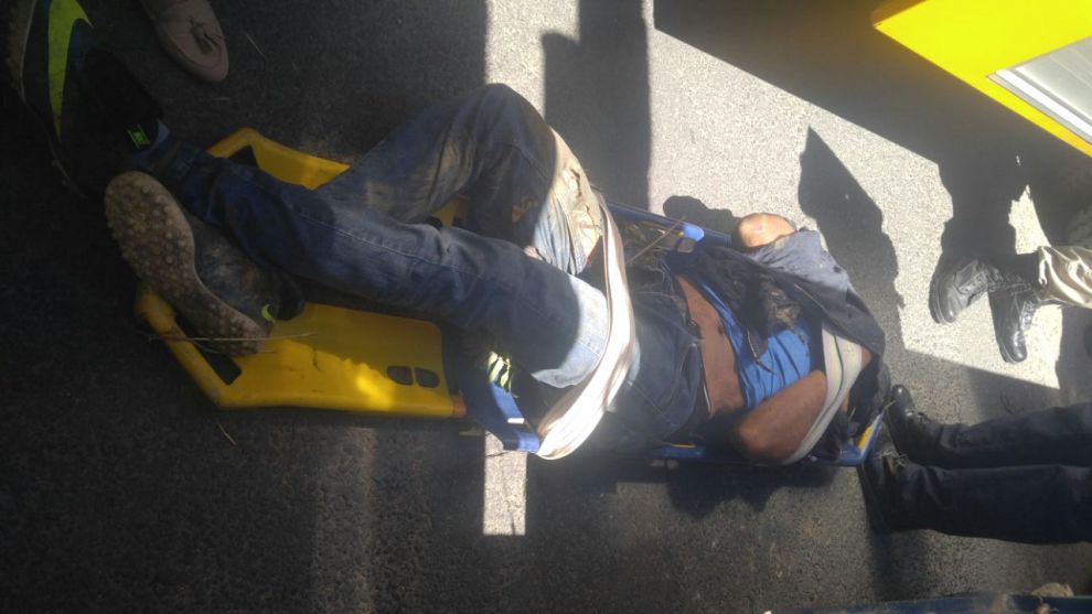 Un joven murió al se aplastado por una roca en Marcala, La Paz 