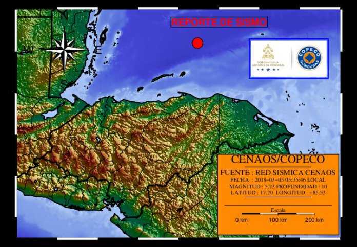 sismo en Honduras