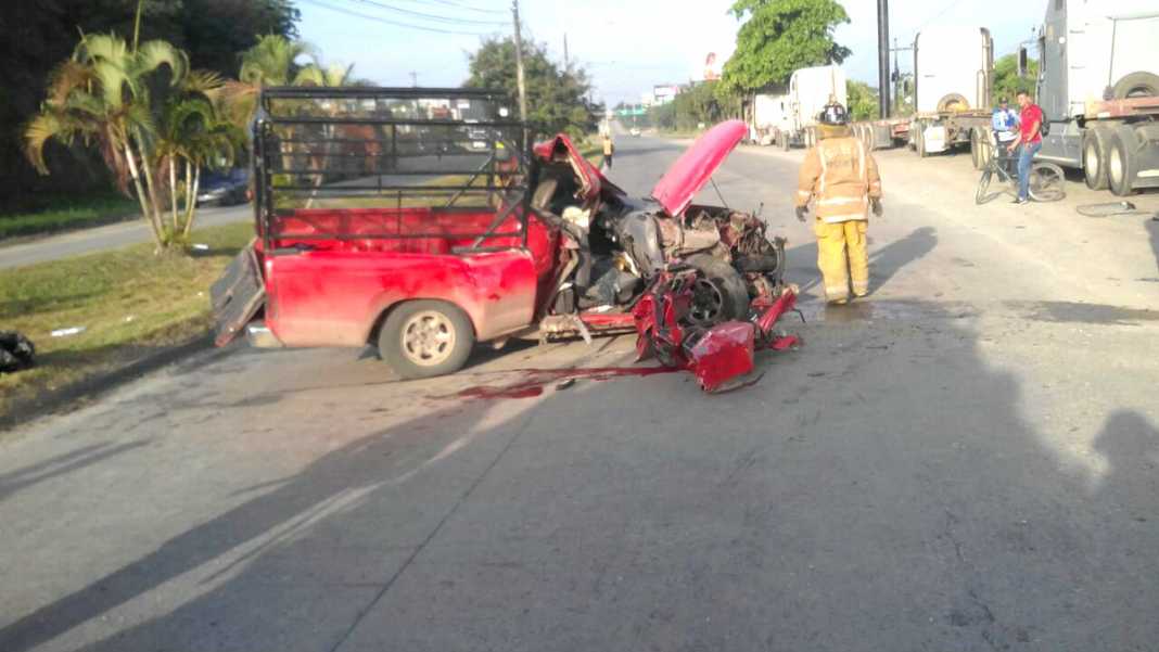 fatal accidente de Tránsito en Puerto Cortés