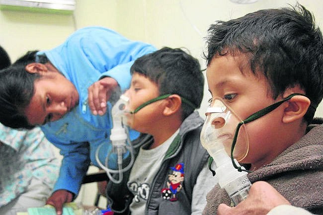 Incrementan enfermedades respiratorias en la zona norte del país