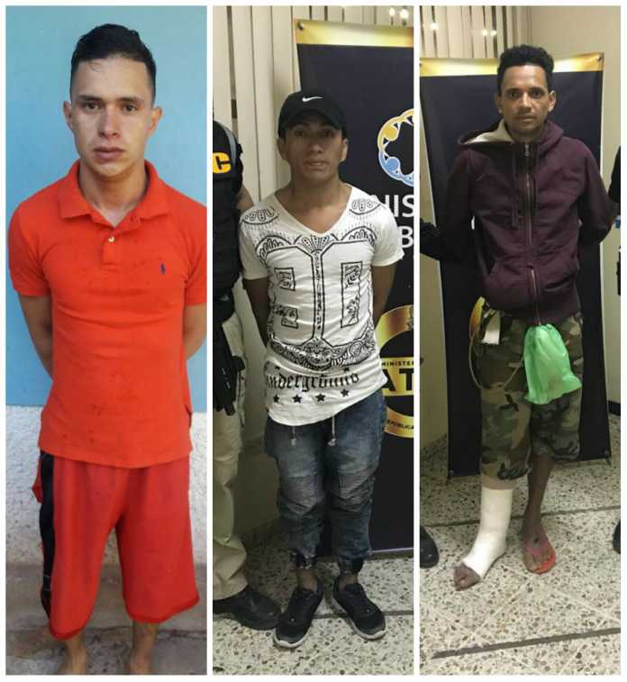 Capturan a pandilleros en Tegucigalpa
