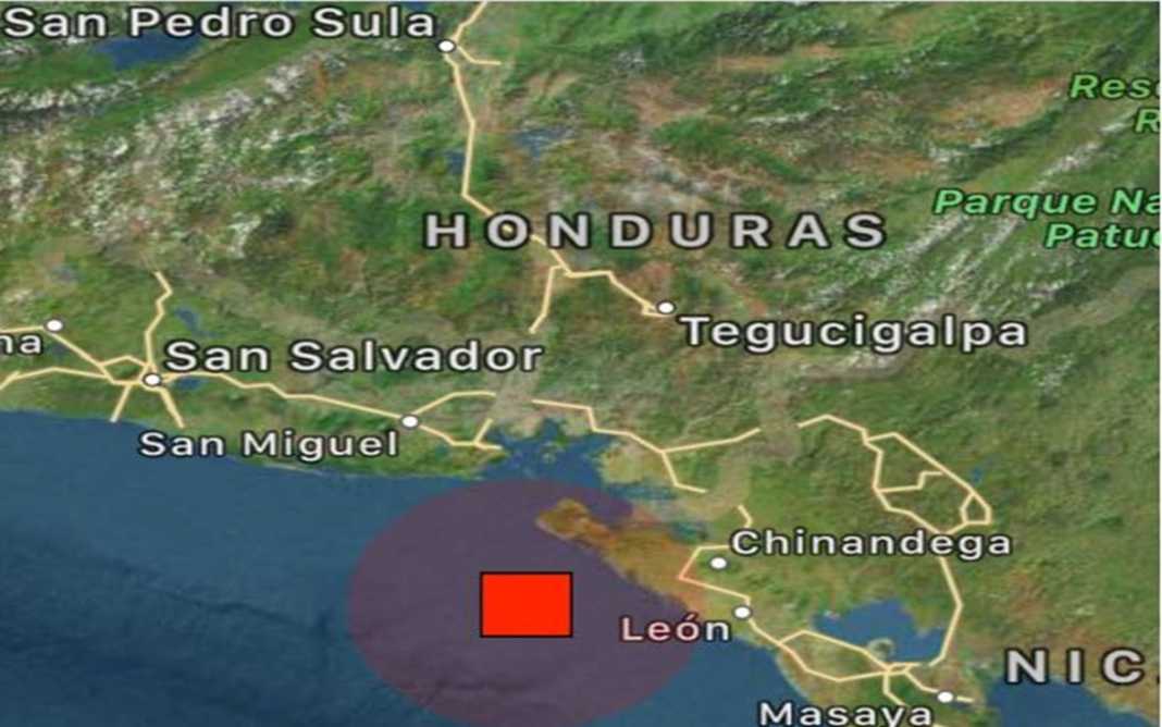 sismo entre Honduras y Nicaragua
