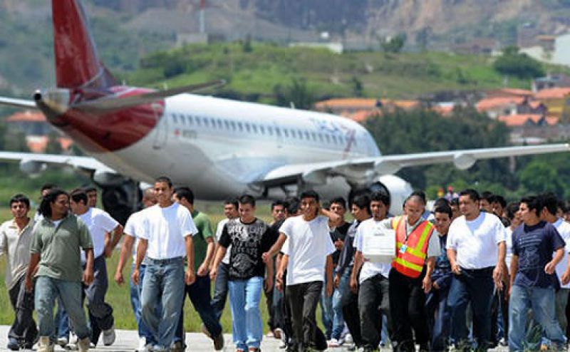 hondureños deportados