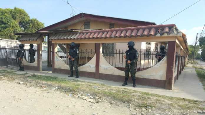 Allanamientos en Chamelecón