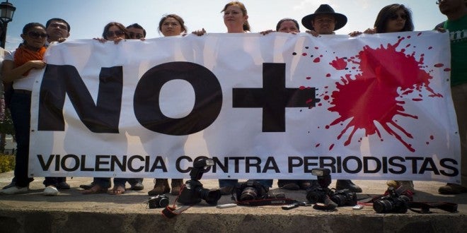 60 asesinatos de periodistas siguen en impunidad
