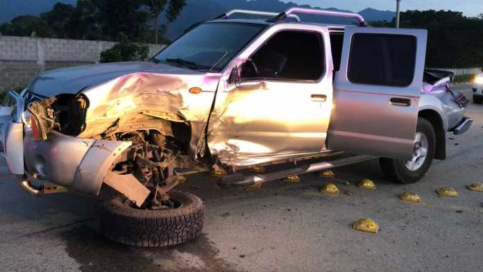 accidente en el Segundo Anillo de San Pedro Sula