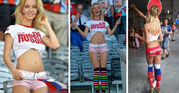 Quién Es Natalya Nemchinova La Sensual Fanática Rusa Que Causa Furor En El Mundial