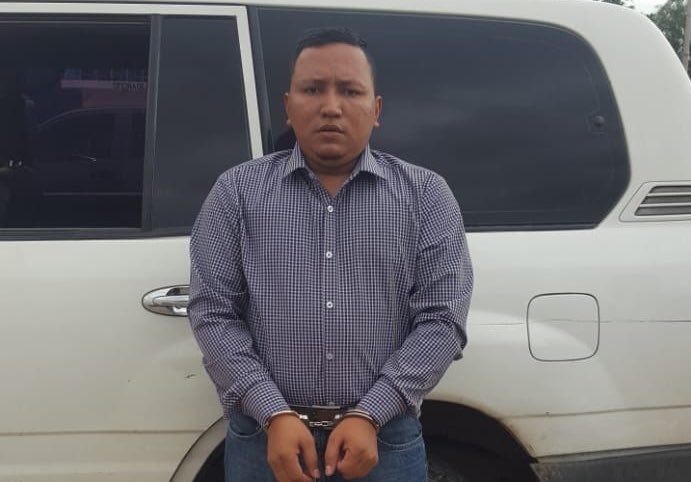 policía secuestrador en San Pedro Sula