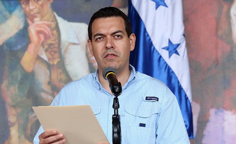 reunión entre gobierno de Honduras y transportistas