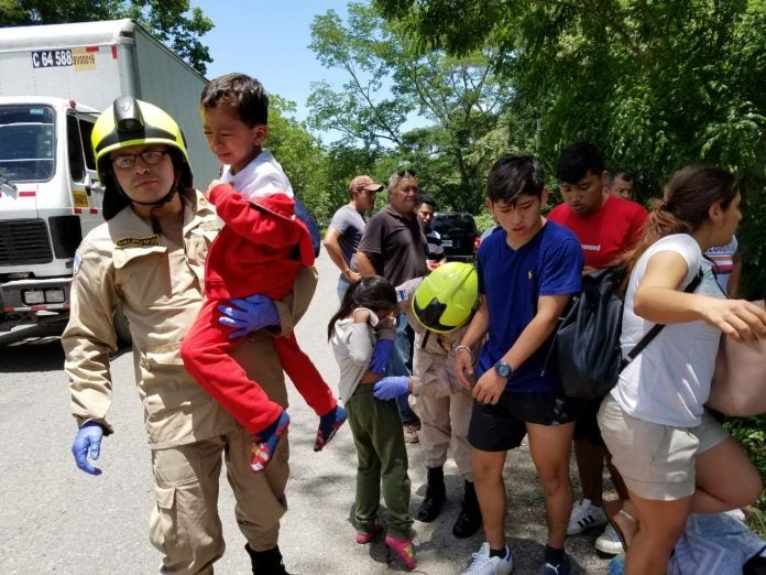 Accidente en Quimistán