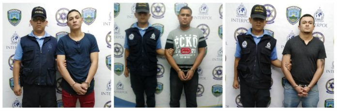 tres capturados en el Ramón Villeda Morales