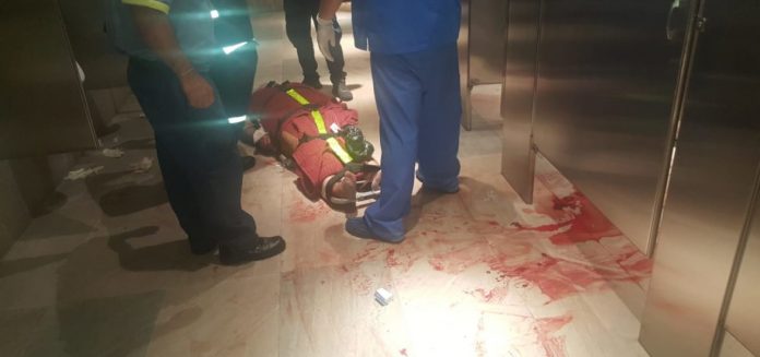 herido dentro de mall en Tegucigalpa