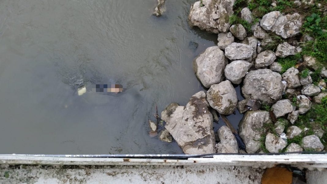 cadáver en río Chamelecón