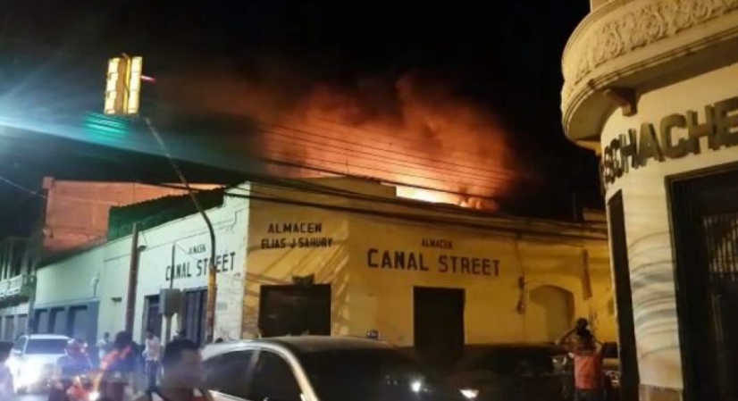 Causas de incendio en Tegucigalpa