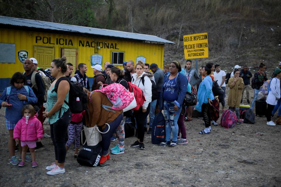Caravana de migrantes centroamericanos