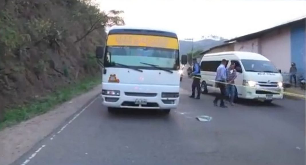 Transportista asesinado en Comayagüela