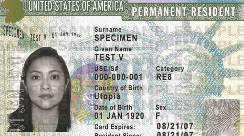 inmigrantes con green card