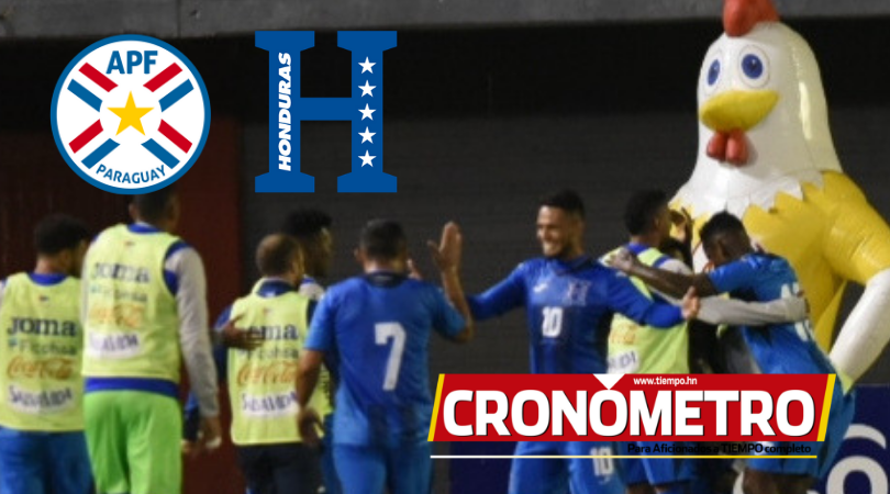 Honduras saca un empate a Paraguay; La «Bicolor» comienza a tomar forma