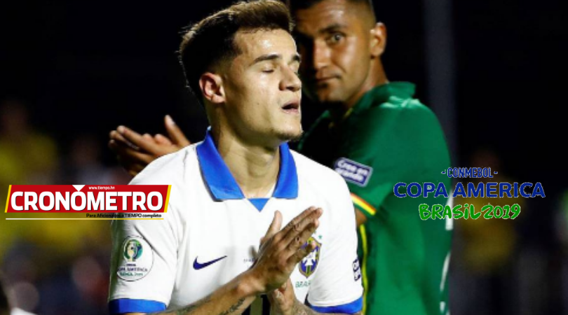 Coutinho y Everton le dan la victoria a Brasil y son líderes del Grupo A