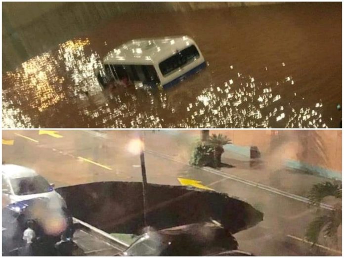 Lluvias en TGU Lluvias en TGU