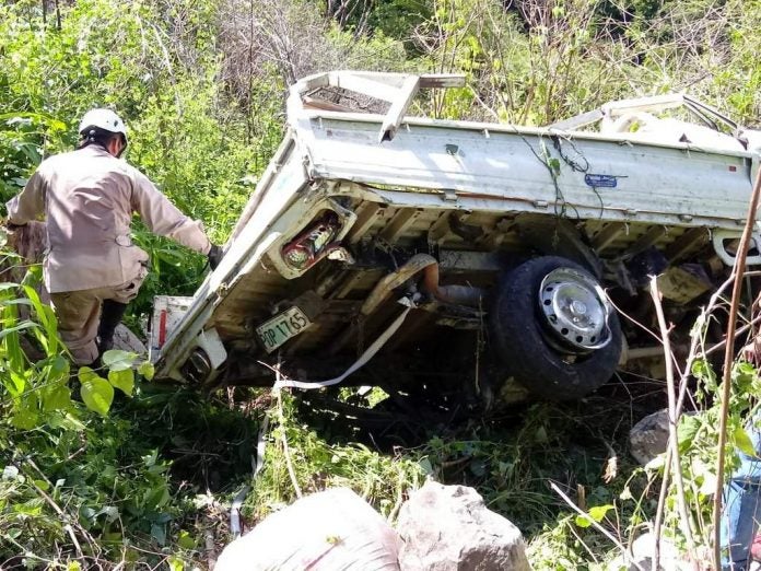 accidente en carretera a La Paz accidente en carretera a La Paz