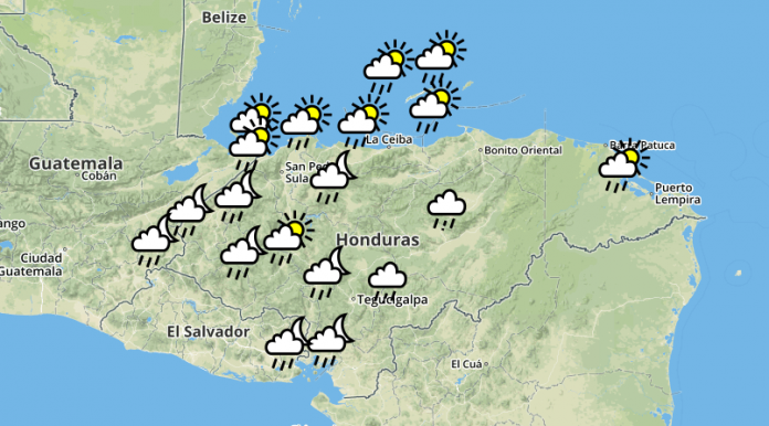 Clima De Hoy Nubosidad Y Lluvias En Toda Honduras 7832