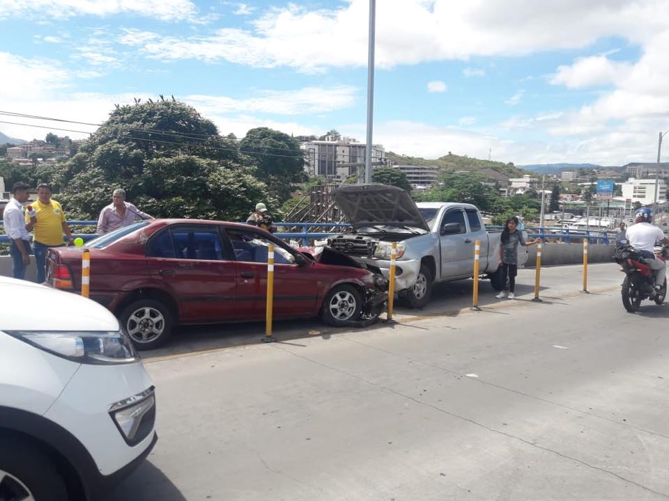 accidente vial en Comayagüela