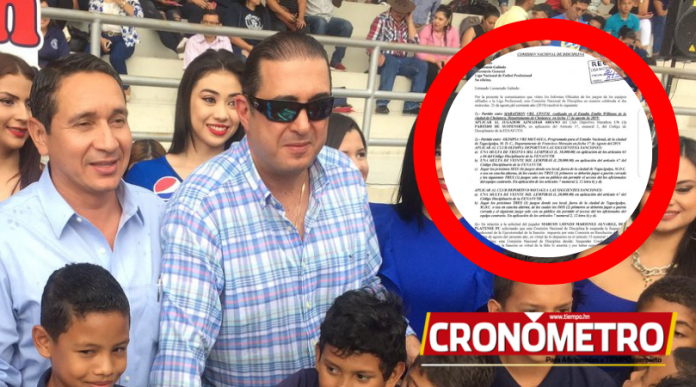 Junta directiva de Motagua a Comisión de Disciplina: Junta directiva de Motagua a Comisión de Disciplina: