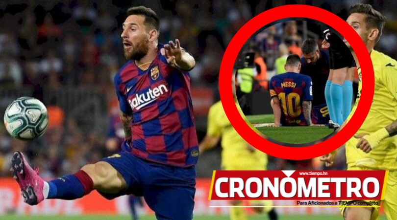 Plaga de lesiones para Messi; sufre de elongación