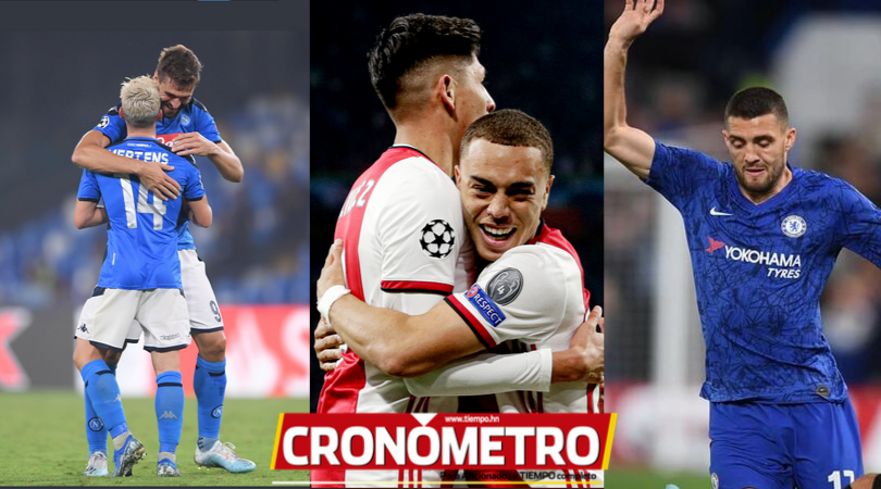 Champions League: Napoli derrota al campeón, Ajax golea y el Chelsea...