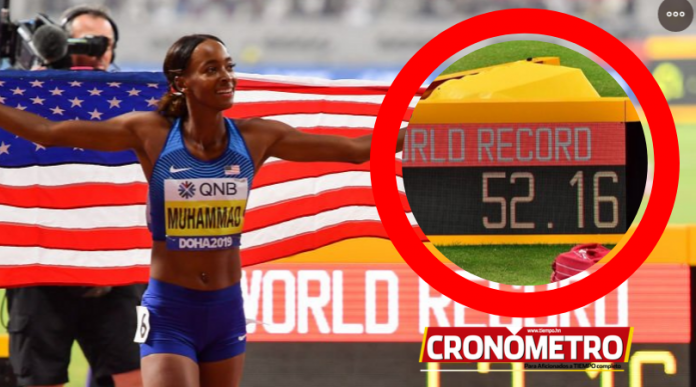 Mundial de Doha: Dalilah Muhammad rompe récord mundial de 400 vallas Mundial de Doha: Dalilah Muhammad rompe récord mundial de 400 vallas