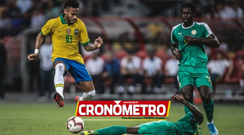 Senegal arruina partido centenario de Neymar Jr y empata 1-1 con Brasil