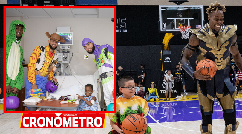 Jugadores de la NBA comparten con niños de enfermedades crónicas