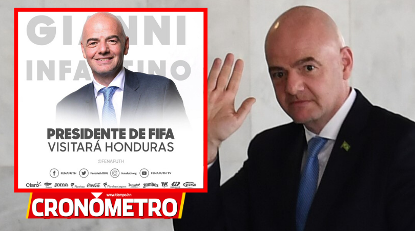 FENAFUTH confirma visita del presidente de la FIFA a Honduras