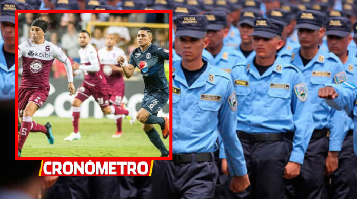 LIGA CONCACAF: Seguridad total en la previa del Motagua vs. Saprissa LIGA CONCACAF: Seguridad total en la previa del Motagua vs. Saprissa