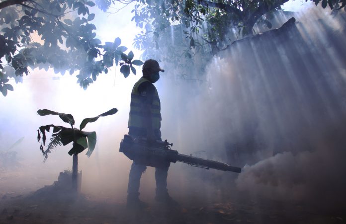 Fumigación contra el Dengue