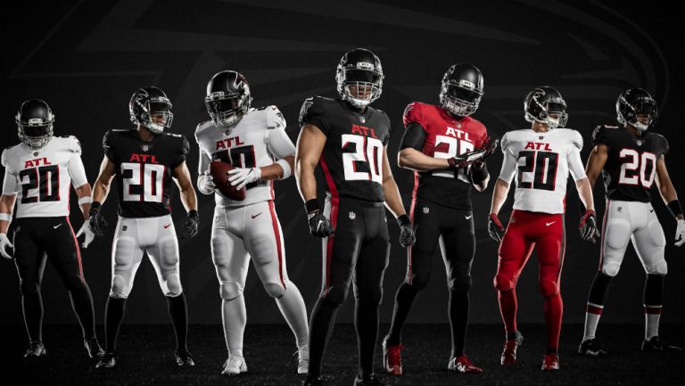 NFL: Los Falcons adelantaron la presentación de sus uniformes