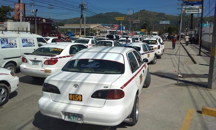 taxistas de comayagua