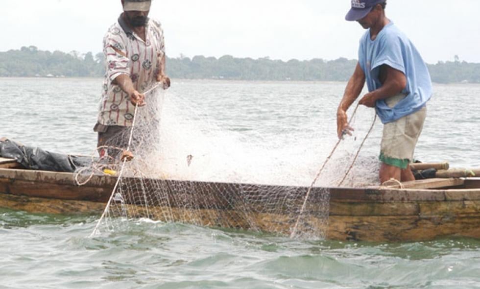 tres pescadores hondureños