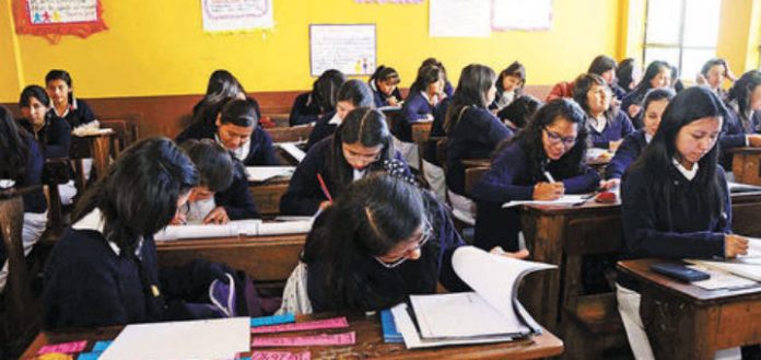 Estudiantes en Bolivia