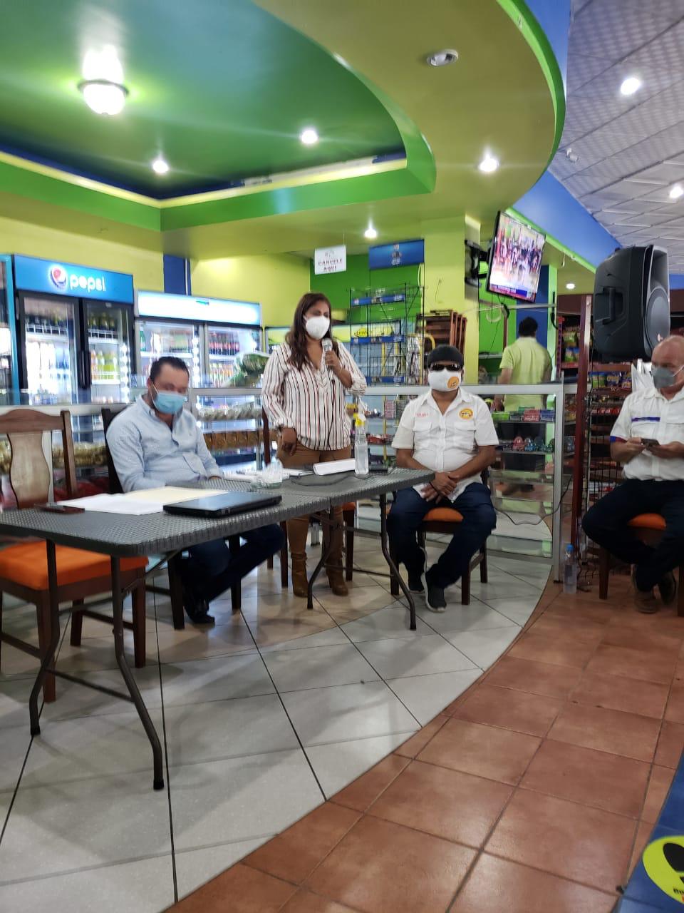 Reunión nacional de Transportistas en Comayagua.