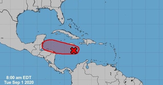 Sistema de baja presión, futura tormenta tropical